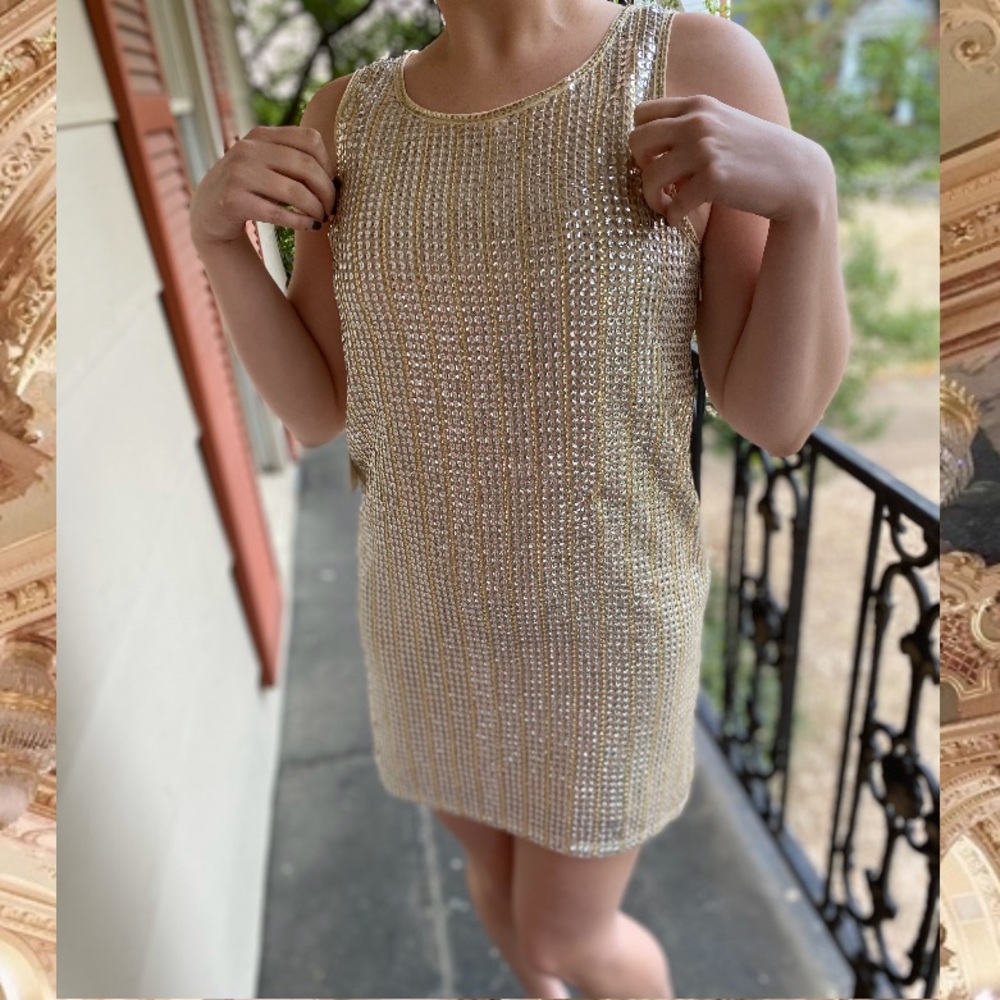 Gold Sequin Dress from Forever 21